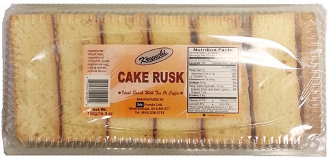 Cake Rusk 750g
